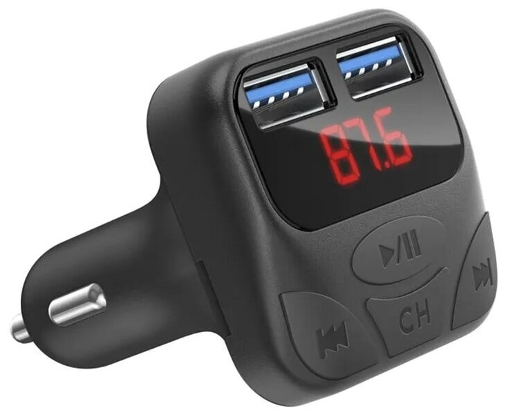 Bluetooth FM-трансмиттер для автомобиля 2 USB Handsfree 5V 31A Bluetooth 4.2 + EDR Dream X25