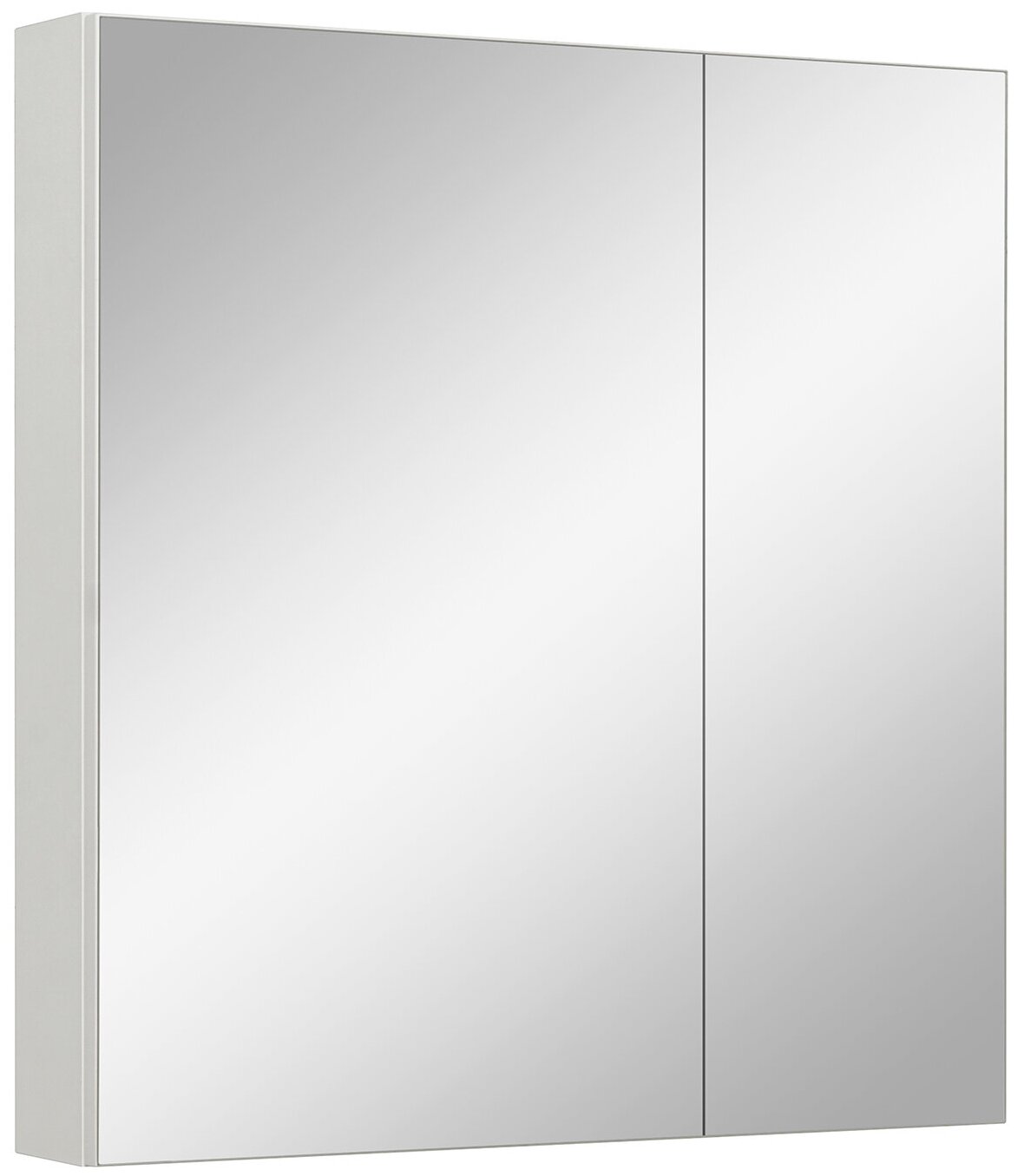Шкаф-зеркало для ванной Runo Лада (2 полки)