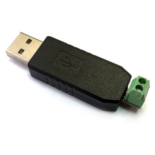 Переходник/адаптер ESPADA USB 2.0 - RS-485 (UR485), черный преобразователь интерфейсов usb rs232