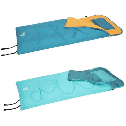Спальный мешок Bestway/надувная подушка/спальник-одеяло прямоугольной формы/2шт 205х90см
