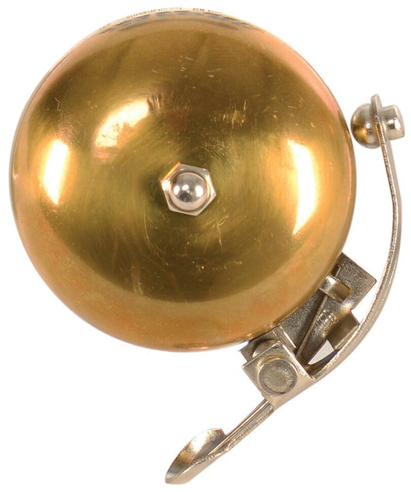 Звонок велосипедный Oxford Traditional Brass Ping Bell золотой