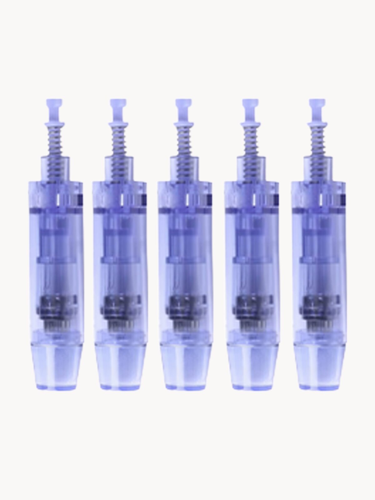 Картридж для дермопен Dr.pen на 36 игл / насадка для аппарата дермапен / синий длинный, 5 шт