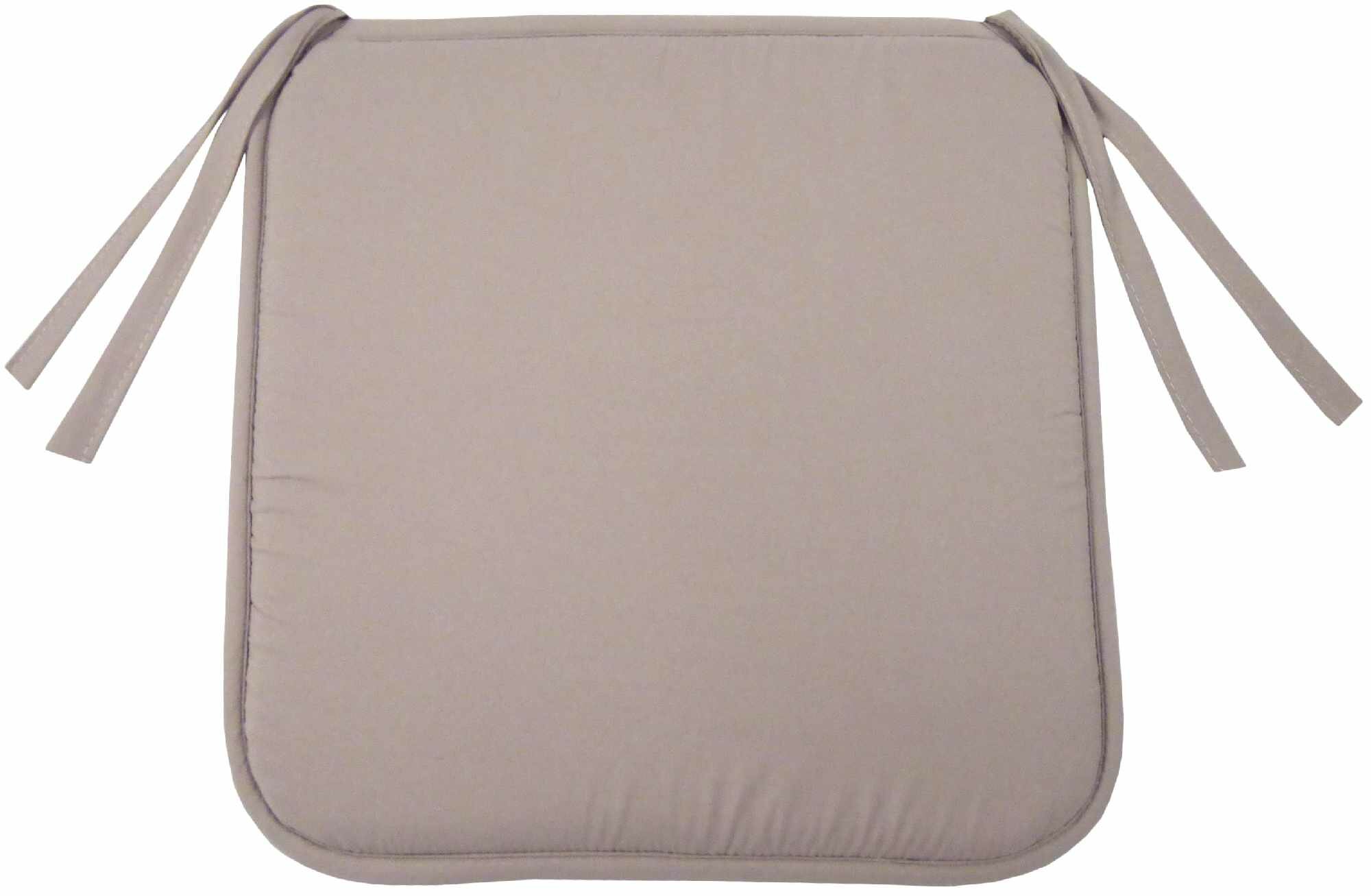 Галета с завязками 38х38 см цвет лиловый