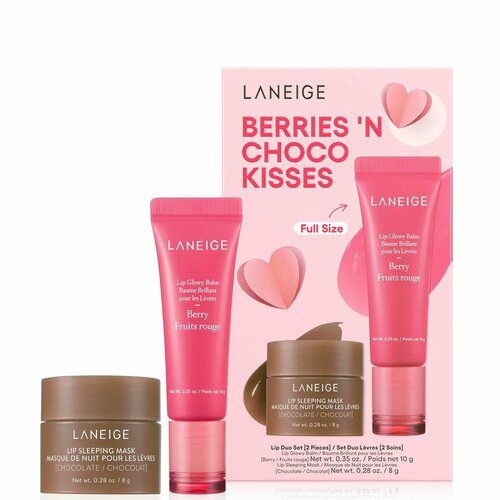 Набор бальзамов для губ LANEIGE Berries N'Choco Kisses Set