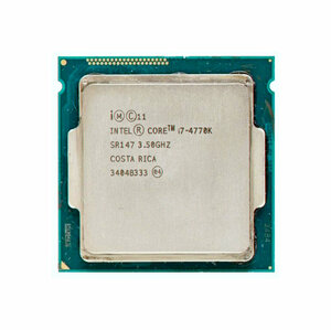 Процессор Intel Core i7-4770K (LGA1150, 4/8 до 3.9 ГГц, DDR3, Intel HD Graphics) OEM