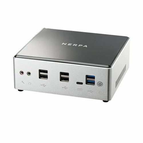 Nerpa BALTIC mini I710 DM (I710-250923) Intel Core i7 10510U(1.8Ghz)/16384Mb/512PCISSDGb/noDVD/Int: Intel UHDG/без OC/silver