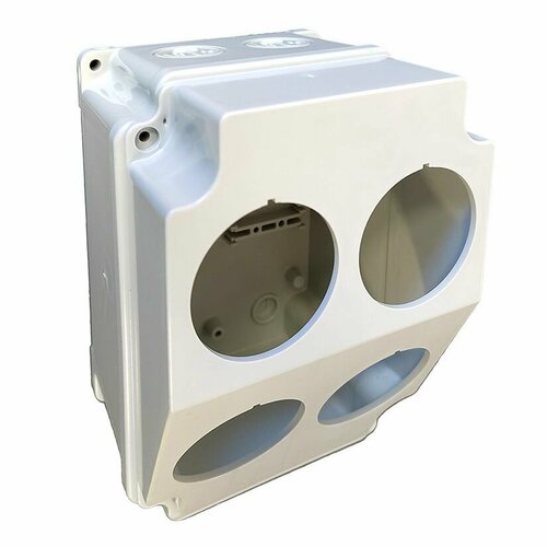 Мини-комбинация, с 4 отверстиями под Schuko розетки, 120 х 170 х 110
