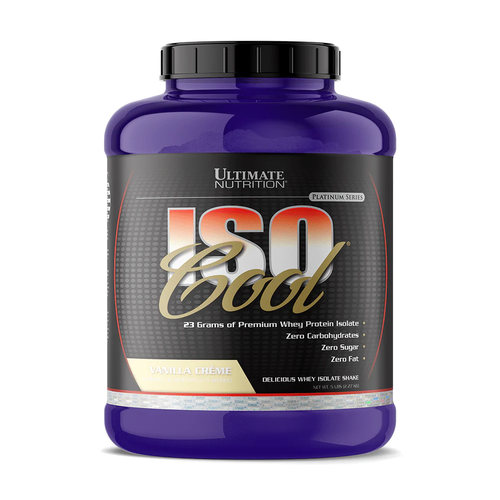 Ultimate Nutrition Isocool (2270 гр) (ваниль-сливки) ultimate nutrition isocool 910 гр яблоко