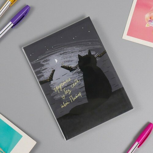 SUI Фотоальбом мягк обл на 36 фото 10х15 см пластик листы Ностальгия по Питеру 371₽