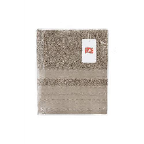Полотенце TAC/махровое/DIAMOND/50х90/500 г/м2 (KAHVE, коричневый)