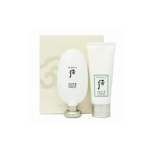 Отбеливающий очищающий набор The history of WHOO Brightening Peeling Gel special set 100ml2ea 5200₽