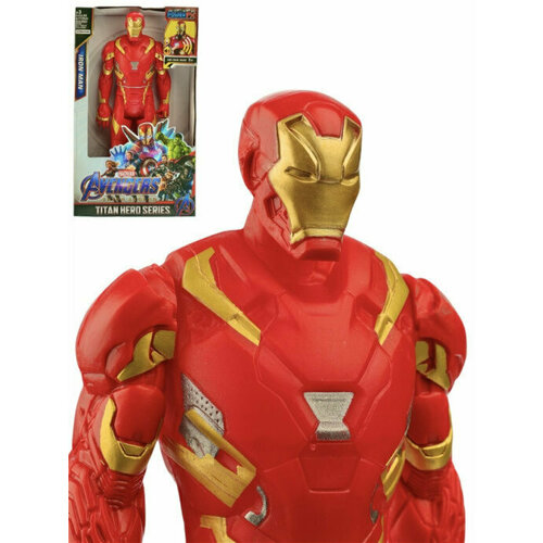 Игрушка для мальчика Мстители Железный Человек, Iron Man, 30 см. рюкзак iron man железный человек белый 1