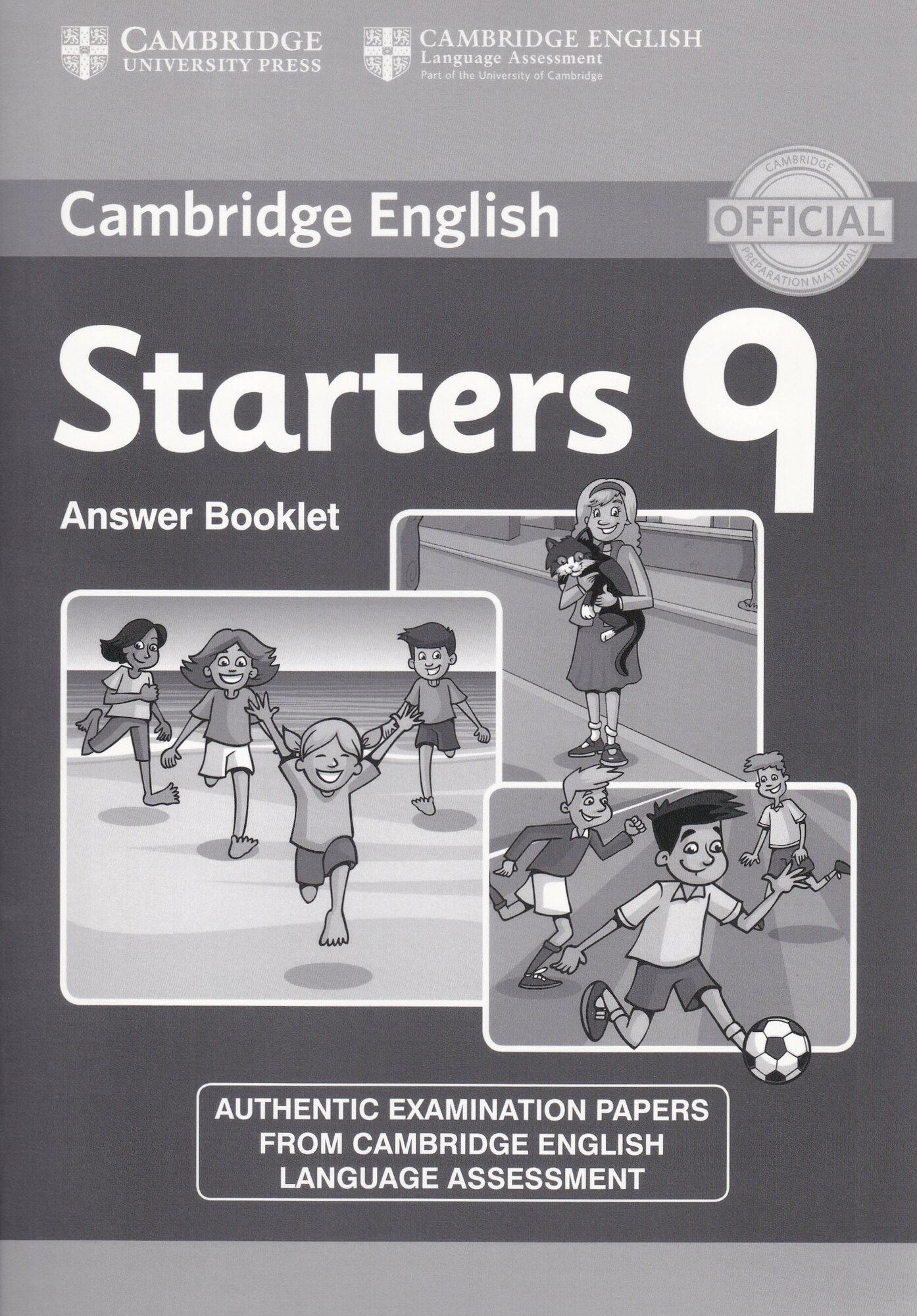 Cambridge English Young Learners Tests 9 Starters Answer Booklet