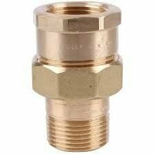 фото Разъёмное (Американка) соединение 3/4" ВР-НР, бронза, VIEGA 447014