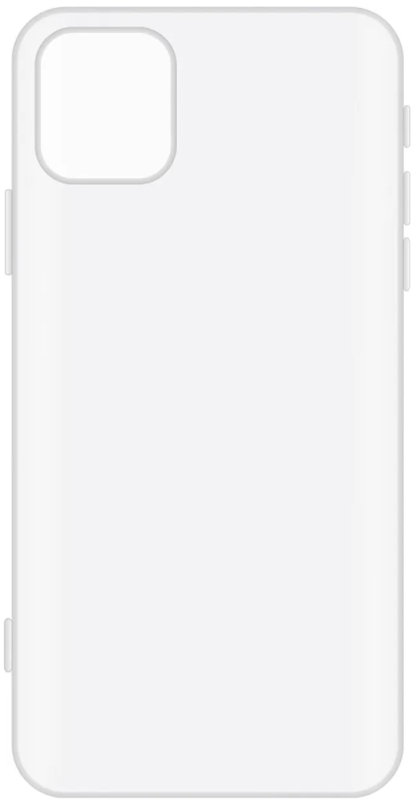 Чехол защитный TPU LuxCase для Xiaomi Mi 11 Lite, Зелёный, 1,1 мм - фото №1