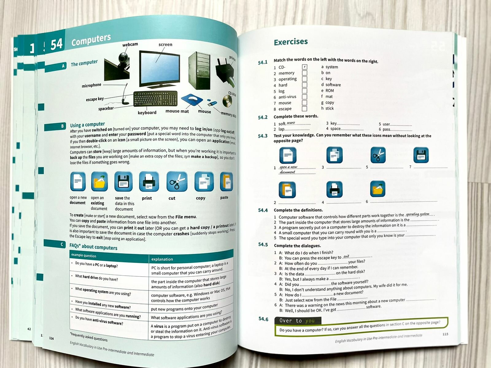 Маккарти М., О'Делл Ф "English Vocabulary in Use. Advanced. Book with Answers and with eBook: Vocabulary Reference and Practice" А1+ офсетная - фото №4