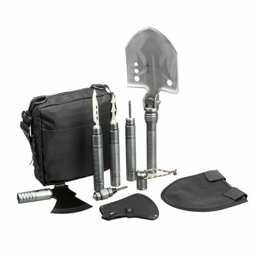 Лопата складная многофункциональнаятопор Helios HS-SK-051 12444₽