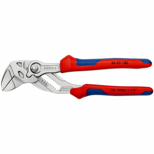 Переставные клещи Knipex KN-8605180SB универсальные переставные клещи knipex кобра