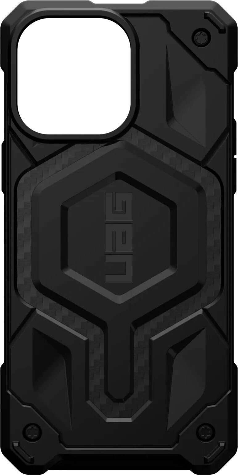 Чехол UAG Monarch для iPhone 14 Pro Max for MagSafe Carbon Fiber (114031114242)