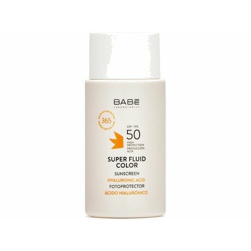 Суперфлюид для лица с тонирующим эффектом SPF 50 Laboratorios Babe SUPER FLUID SUNSCREEN 3627₽