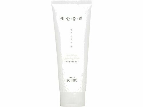 Очищающая пенка для лица с рисом SCINIC Perfect Wash Rice Whip Cleansing Foam