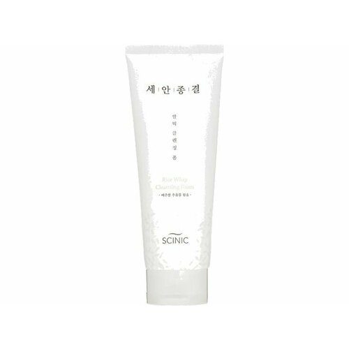 Очищающая пенка для лица с рисом SCINIC Perfect Wash Rice Whip Cleansing Foam