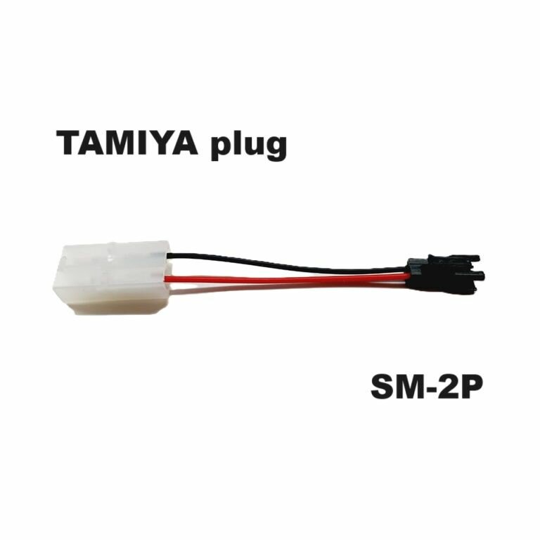 Переходник SM-2p 2P 2pin на TAMIYA plug (мама / мама) 30 разъем провод SM 2.54 адаптер YP T-plug штекер 254мм шнур тамия KET-2P L6.2-2P SM2P Connector запчасти коннектор батарея Артикул SL62З