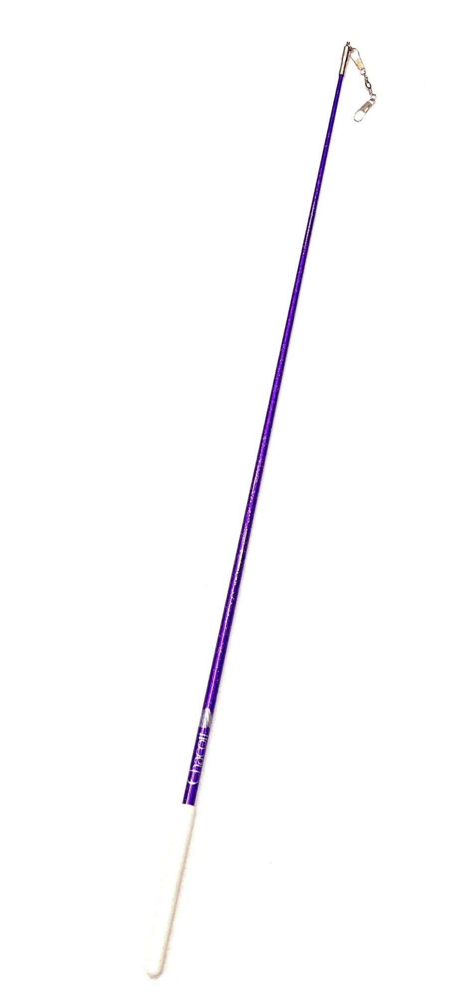 Палочка Chacott, 60 см, стандарт, голография, цв. фиолетовый/белый + футляр