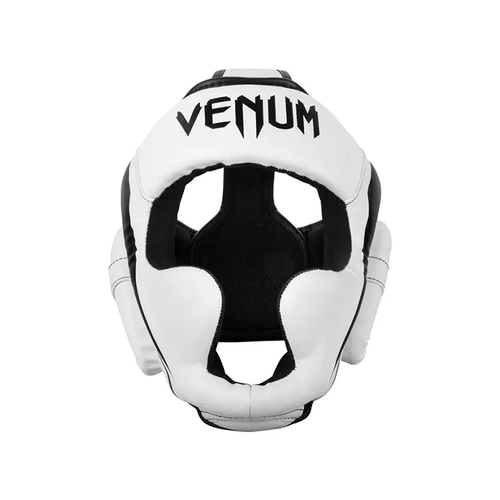 Шлем боксерский Venum Elite White/Black Taille Unique (One Size) шлем боксерский venum challenger 2 0 black white one size