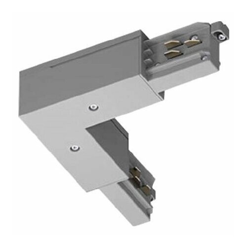 Соединитель / разъем L-образный для светильников ST-A L/PE-IN/9011 GR – LTS – 660279 – 4043544690999