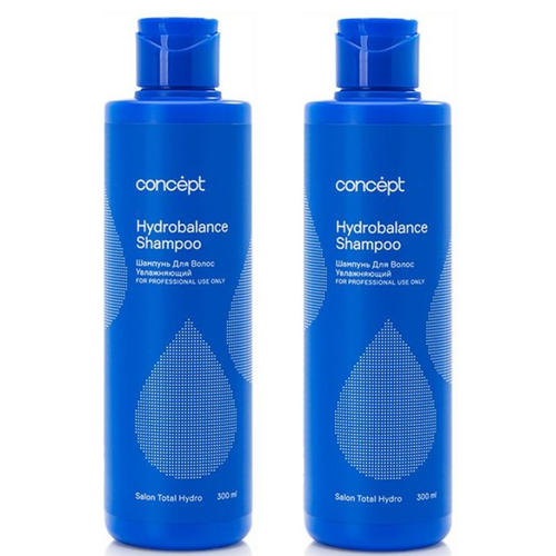 Шампунь Concept Salon Total увлажняющий Hydrobalance 300 мл 2 шт 1329₽