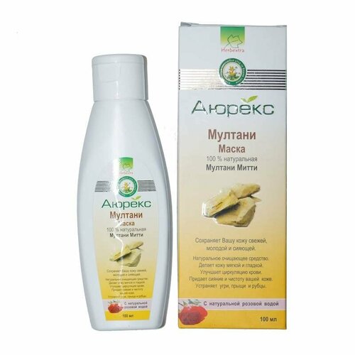 Аюрекс Мултани Маска 100 натуральная Мултани Митти Оксфорд Oxford 100 мл 810₽
