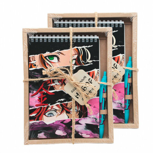 Подарочный набор Centrum блокнот Аниме ручка в подарочной упаковке 2 шт 240₽