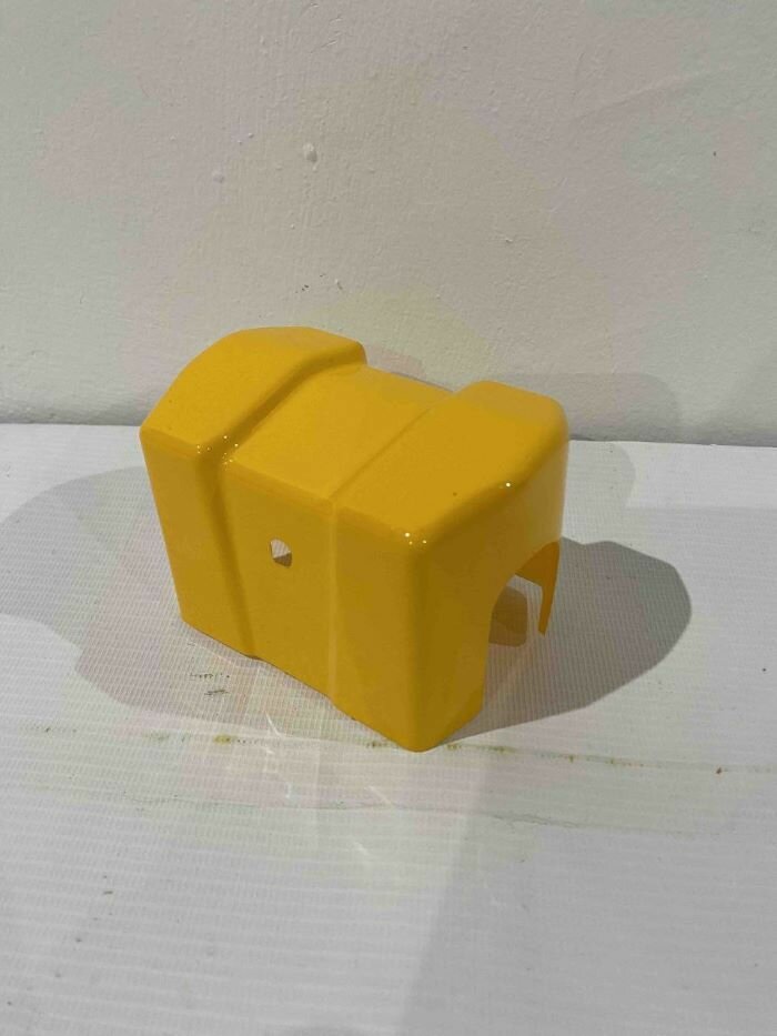 Пластик накладка декоративная руля ATV WILD TRACK X, желтый