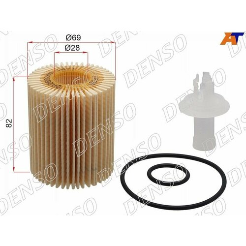 Фильтр масляный картридж LEXUS IS250 GS 3GR-FE 2-45GR-FSE 2AD-FTV 03- 1219₽