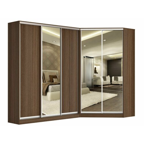 Шкаф угловой для одежды 