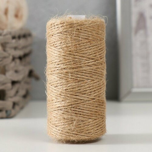 Джут шпагатовый-4 100м д-1мм 557₽