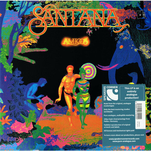 Santana - Amigos (PC 33576) виниловые пластинки columbia speakers corner records liza minnelli liza with a z lp