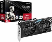 Видеокарта ASRock Видеокарта Asrock PCI-E 4.0 RX7600XT CL 16GO AMD Radeon RX 7600XT 16Gb 128bit GDDR6 2470/18000 HDMIx1 DPx3 HDCP Ret