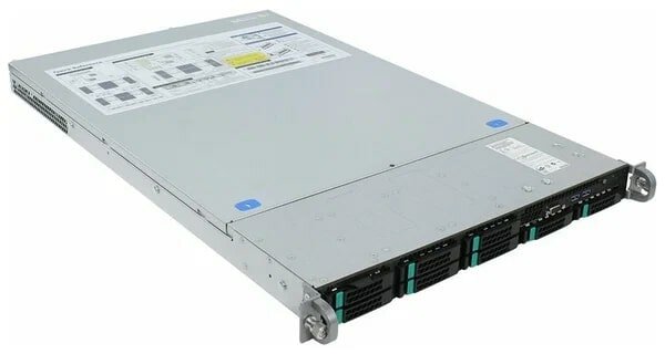 Серверная платформа Intel R1208WT2GSR (1U 8*2.5"HS 1100W)