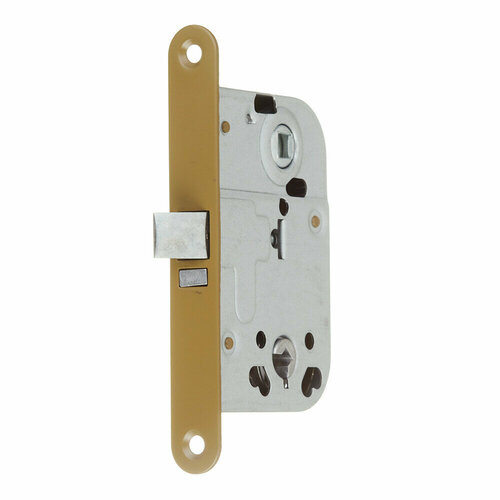 Замок врезной 2014 для межкомнатной двери под фиксатор фисташка 1 ключ 1389₽