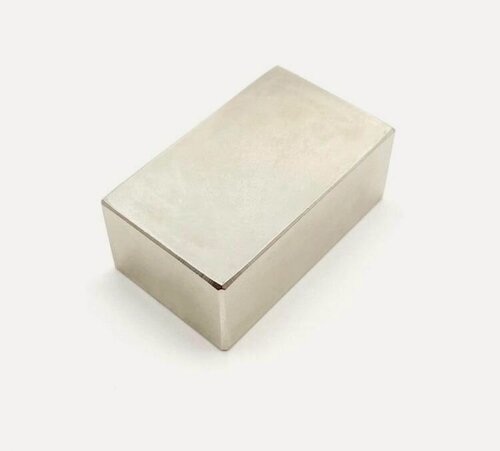 Изображение товара Неодимовый магнит прямоугольник 50х30х20 мм