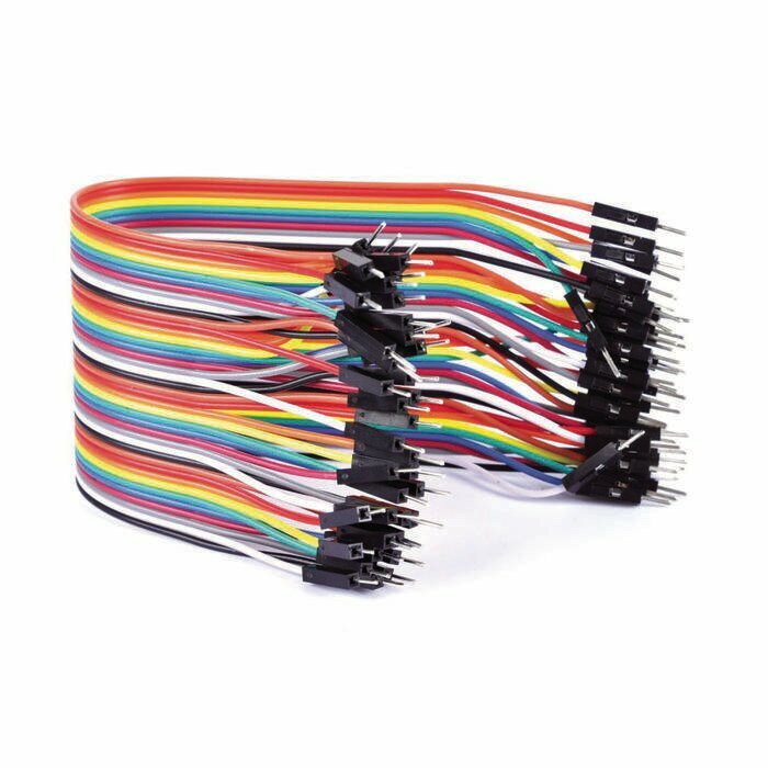 Соединительный кабель для робототехники 1x40 pin папа-папа 20 см