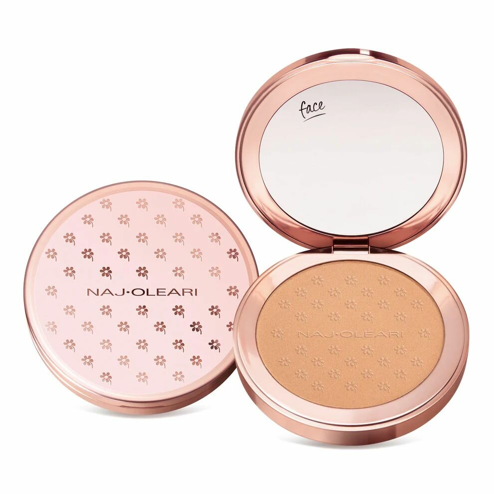 NAJ OLEARI Бронзер для лица Fancy Sun Bronzer (01 Golden Amber)