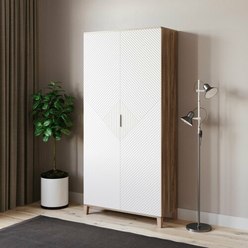 Распашной шкаф для одежды Марвин - 2 100х210х40 см 28340₽