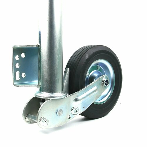 Опорное колесо 60 мм с кронштейном TRAILERCOM C для прицепа (до 500кг)