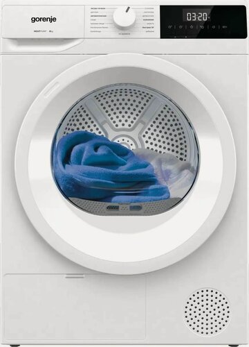 Изображение товара Сушильная машина с тепловым насосом Gorenje DHNE82/C