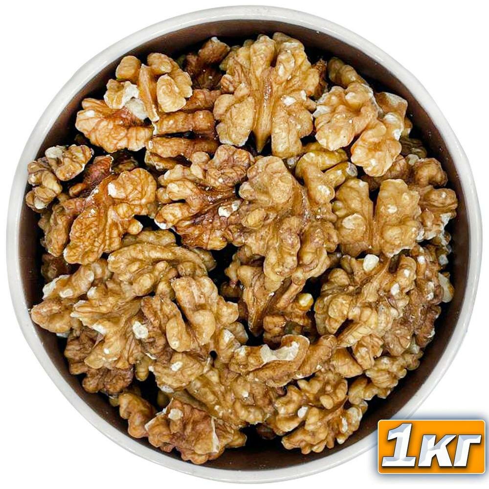 Грецкий орех отборный Узбекистан высший сорт 1кг — фото 1
