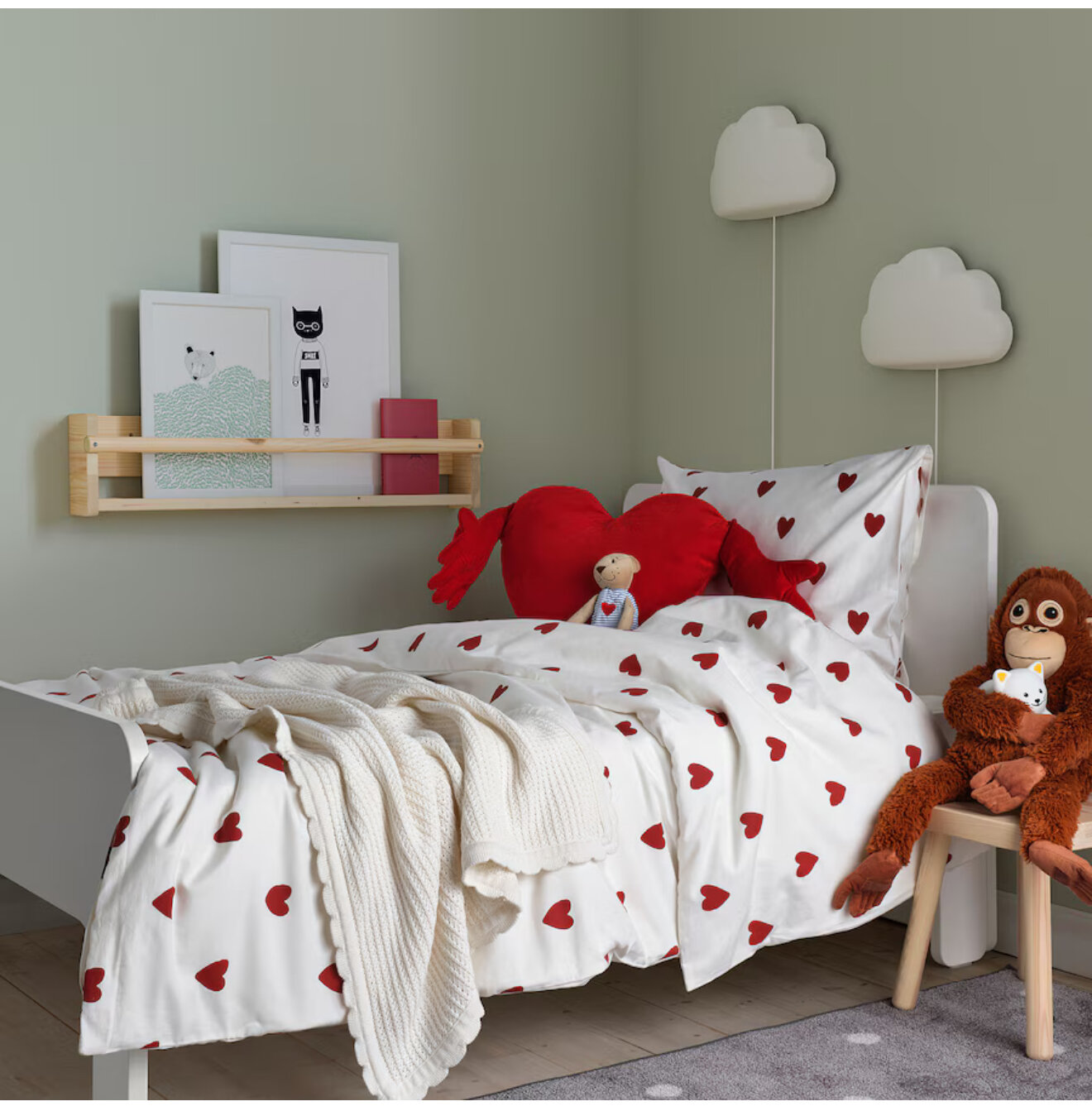 Постельное белье IKEA BARNDROM 150x200 см, с наволочкой 50x60 см — фото 1