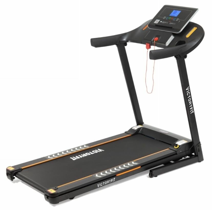 Беговая дорожка домашняя VictoryFit VF-518, до 120 кг, складная